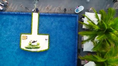  Deniz kenarında güzel bir manzara ile bir tatil düğün.
