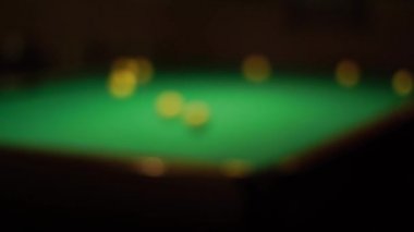 Rus bilardo oyunu anları