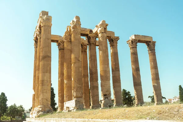Antika Grekiska Zeustemplet — Stockfoto