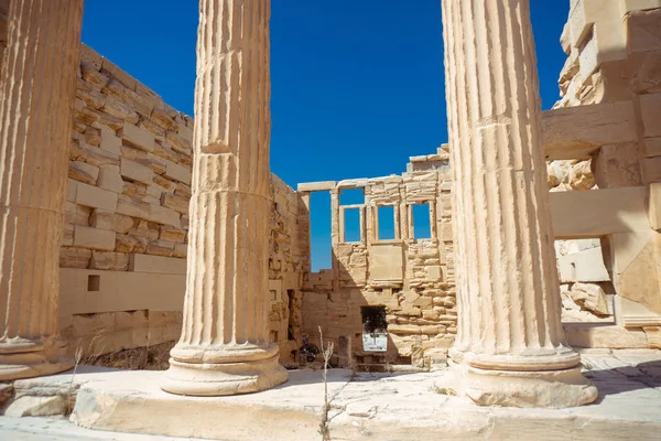 Ruinen der griechischen Akropolis — Stockfoto