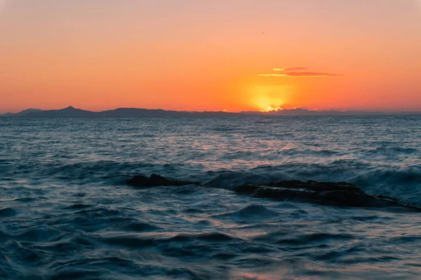 Charming Ocean Sunset Beuaty Sea Sunset — Stock Photo, Image