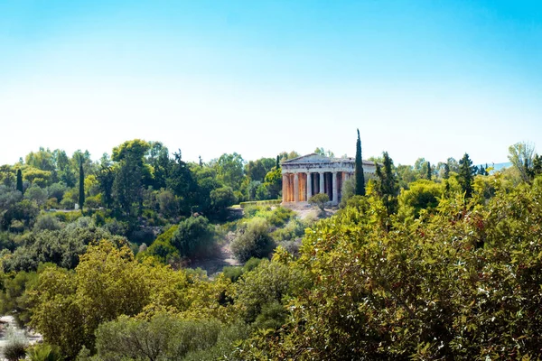 Ancient Greek Temple God Hephaestus — Stock Photo, Image