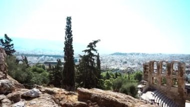 Antik Atina Yunanistan'da kalıntıları korunmuş