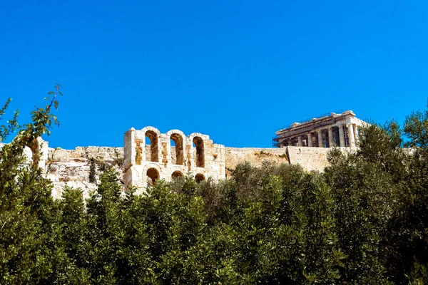 Der Antike Griechische Tempel Des Gottes Hephaestus — Stockfoto