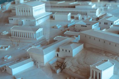 Antik Yunan Acropolis modeli
