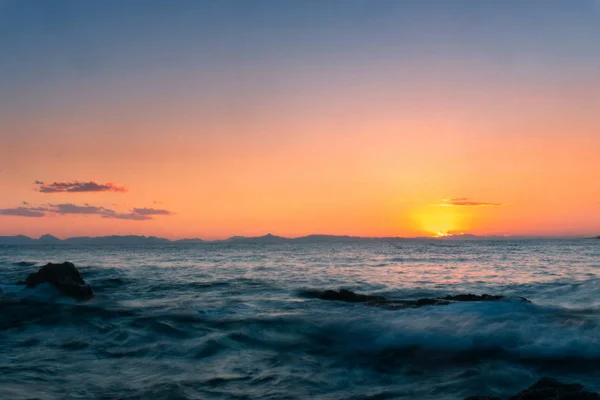 Beauty summer sunset at the sea — Stock Photo, Image