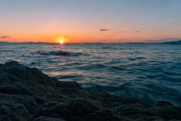 Beauty summer sunset at the sea — Stock Photo, Image