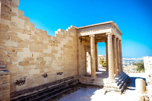 Closeup of ancient greek ruins — Stock Photo, Image