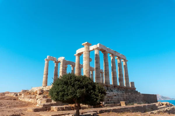 Primer plano de las ruinas griegas antiguas —  Fotos de Stock