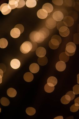 Sarı, turuncu, kırmızı bokeh arka plan