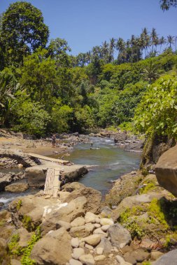 08-10-2018 - Tegenungan şelale, Bali, Endonezya'da Ubud