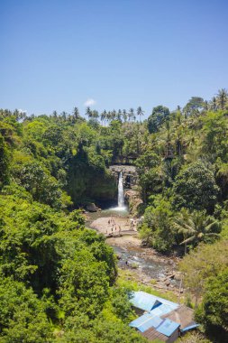 08-10-2018 - Tegenungan şelale, Bali, Endonezya'da Ubud