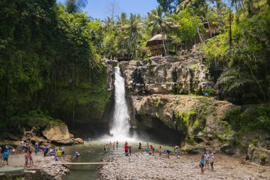 10-10-2018 - Tegenungan şelale, Bali, Endonezya'da Ubud