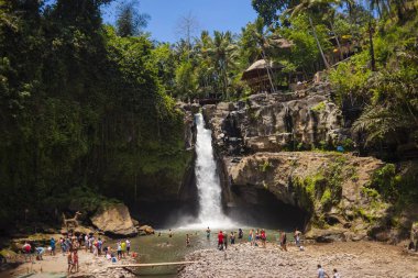 10-10-2018 - Tegenungan şelale, Bali, Endonezya'da Ubud