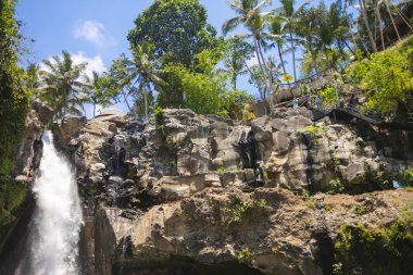 10-10-2018 - Tegenungan şelale, Bali, Endonezya'da Ubud