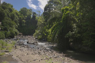 08-10-2018 - Tegenungan şelale, Bali, Endonezya'da Ubud
