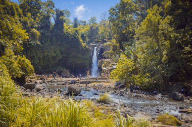 08-10-2018 - Tegenungan şelale, Bali, Endonezya'da Ubud