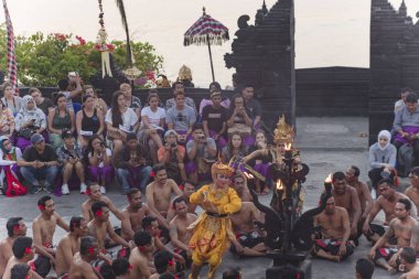 11-10-2018, Uluwatu, Bali Adası. Kecak dans günü