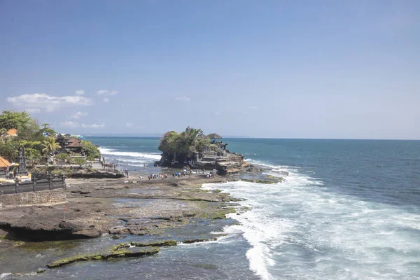 11-10-2018, Tanah Lot templom, Bali-sziget. — Stock Fotó