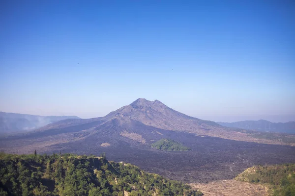 2018 Mount Batur Kintamani Bali Indonesien Eine Landschaft Des Berges — Stockfoto