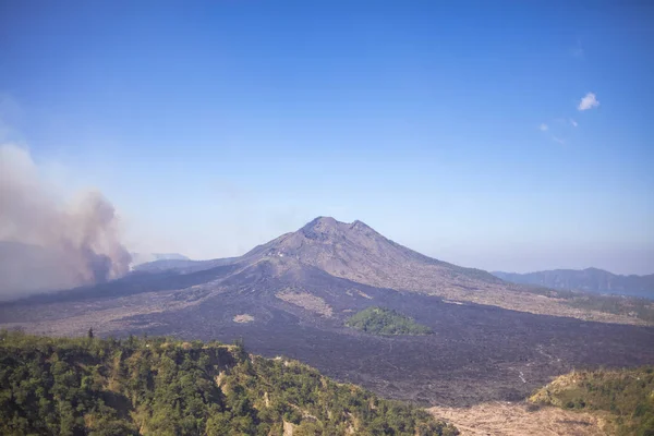 2018 Mount Batur Kintamani Bali Indonesien Eine Landschaft Des Berges — Stockfoto