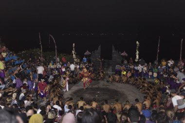 11-10-2018, Uluwatu, Bali Adası. Kecak dans günü