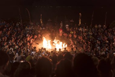 11-10-2018, Uluwatu, Bali Adası. Kecak dans günü
