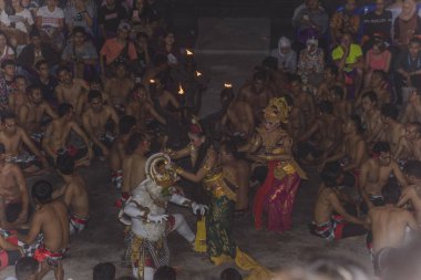 11-10-2018, Uluwatu, Bali Adası. Kecak dans günü