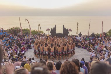 11-10-2018, Uluwatu, Bali Adası. Kecak dans günü