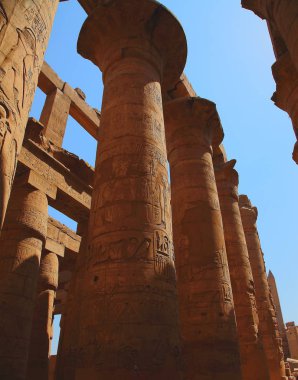 Antik Mısır, iki nokta üst üste, yaz, açık havada, Mısır, eski Grod, Luxor, Miras Müzesi
