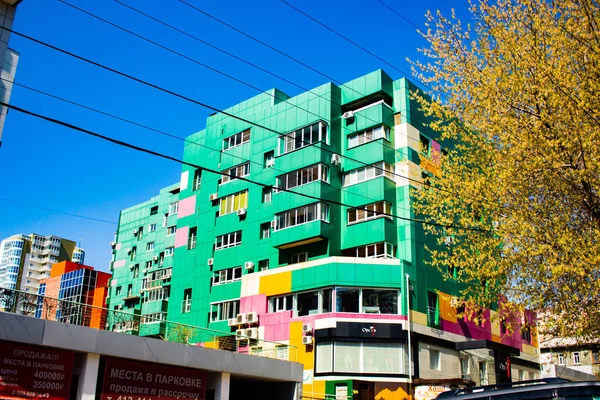 Khabarovsk Russland Mai 2018 Leere Straßen Der Stadt — Stockfoto