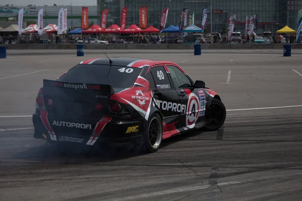 Khabarovsk Rússia Junho 2018 Russian Drift Series Stage Rds Vostok — Fotografia de Stock