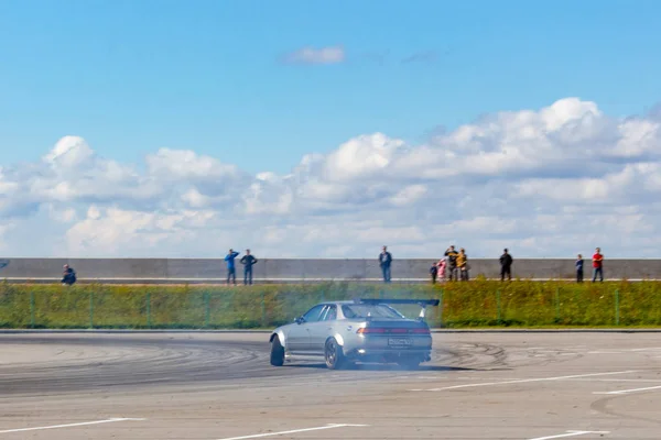 Championship City Khabarovsk Drifting Double — Stock Photo, Image