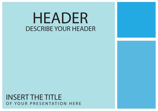 Header Template Pattern , Describe Your Header — Stock Photo, Image