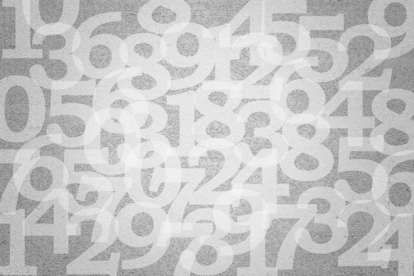 Number Text Pattern Texture Background Wallpaper — Stock Photo, Image