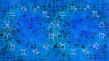 Astroloji Burç Düzeni Doku Arkaplanı, Grafik Tasarım
