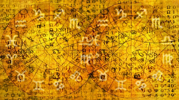 Astrología Horóscopo Patrón Textura Fondo Diseño Gráfico —  Fotos de Stock