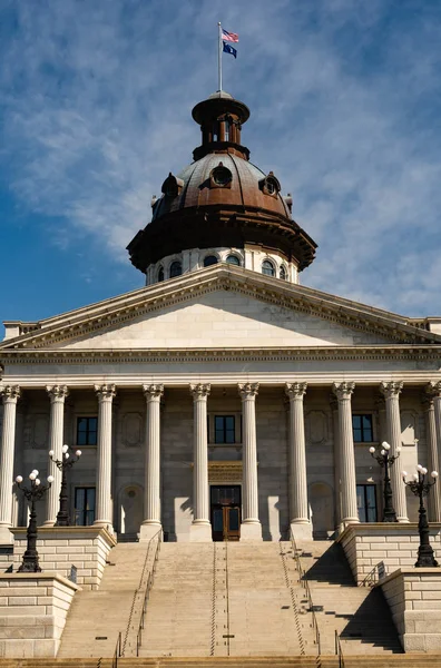 Greek Revival Style Building Dedicated Government Workings South Carolina — Stock Photo, Image