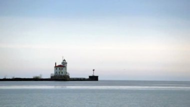 Büyük göl Erie Sahil Deniz feneri tarihsel bir işaret