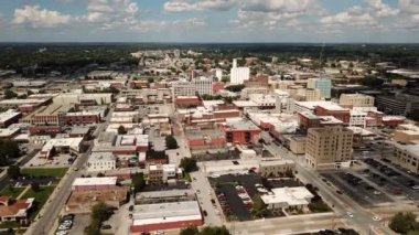 Springfield Missouri şehir merkezi üzerinden