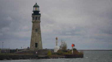 Main Nehri ışık deniz feneri Lighthouse Buffalo New York