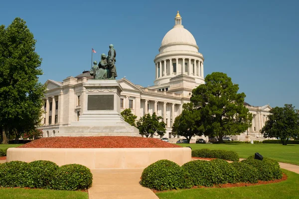 Arquitectura Arkansas State House Muestra Aquí Ubicada Little Rock — Foto de Stock