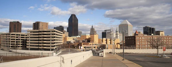 Saint Paul Minnesota Şehir Merkezinde Kentsel Özünü Acı Soğuk Sokakta — Stok fotoğraf