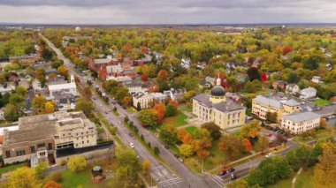 Rochester sokak trafik şehir Canandaigua New York
