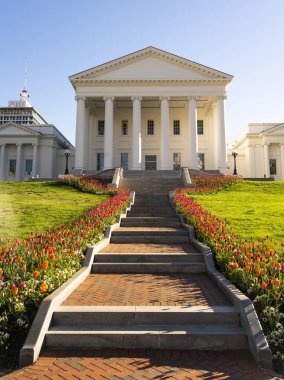 Virginia State Capital Binası Downtown Urban Center Richmond
