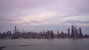New Jersey 'deki Hamilton Park 'ta, Midtown Manhattan 'a bakan hava