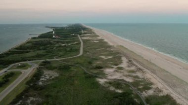 İtfaiye Adası Deniz Feneri Büyük Güney Bay Long Island New York