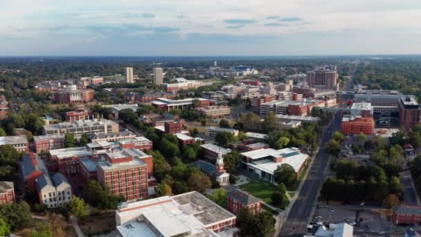 Panoramic Aerial Perspective Lexington Kentucky North America — стоковое видео