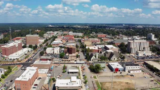 Capitol State House Downtown City Center Jackson Mississippi Usa — Stockvideo