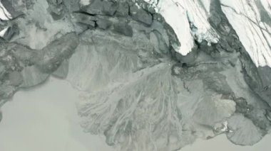 Mantanuska Buzulu Chugach Dağları Alaska 